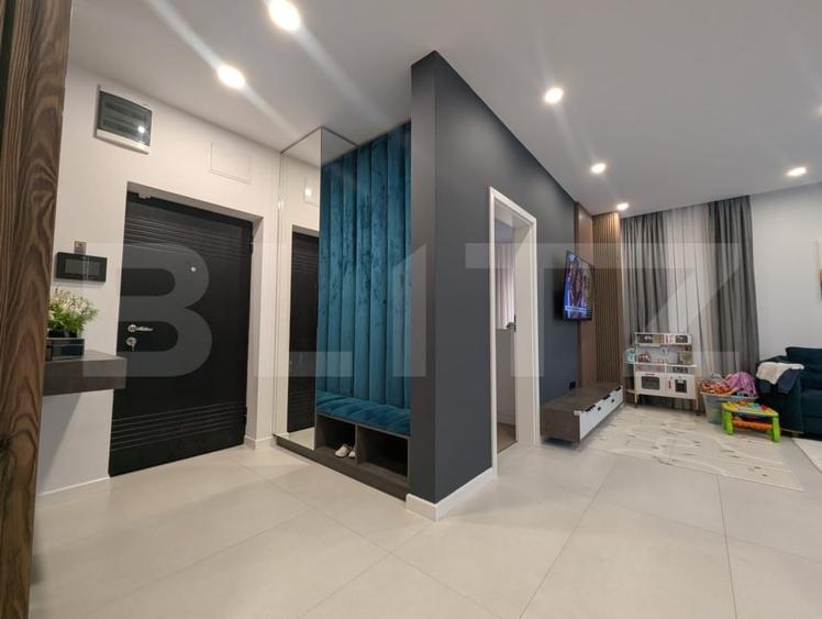 Apartament cu 3 camere decomandat, mobilat în Nufărul