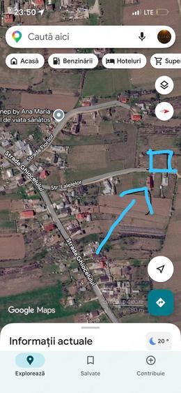 Teren intravilan 964 mp, ureche?ti strada lalelelor | utilita?i la poarta - 3