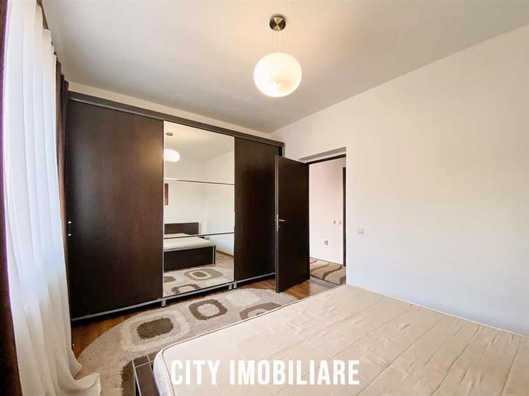 Apartament cu 2 camere semidecomandat, mobilat în Bună Ziua
