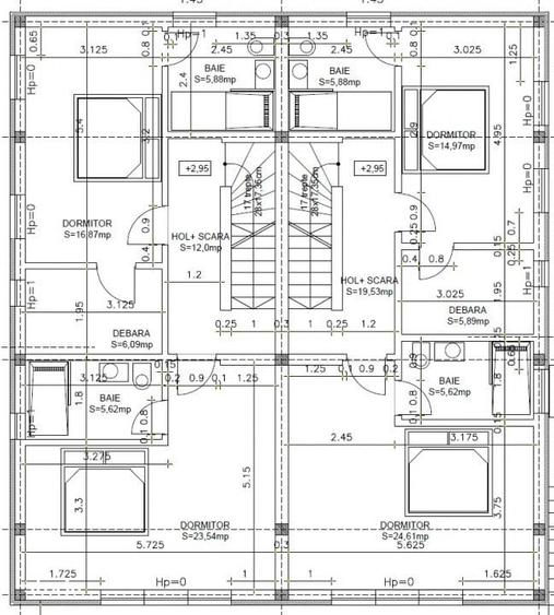Casă cu 5 camere cu Teren 220 Mp în Dâmbul Rotund
