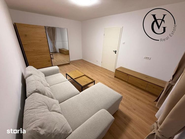 Apartament cu 2 camere decomandat, mobilat în Tei