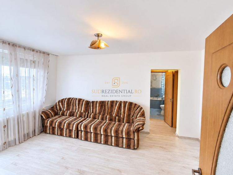 Apartament cu 2 camere semidecomandat, mobilat în Olteniței