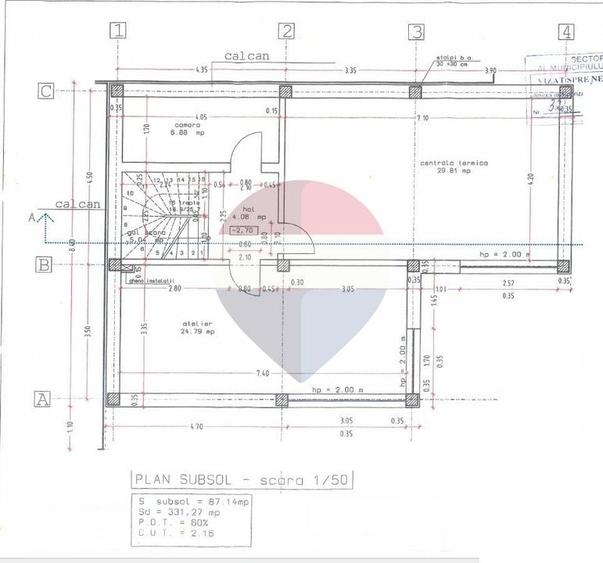 Teren Construcții intravilan de 113 mp, în Drumul Sării