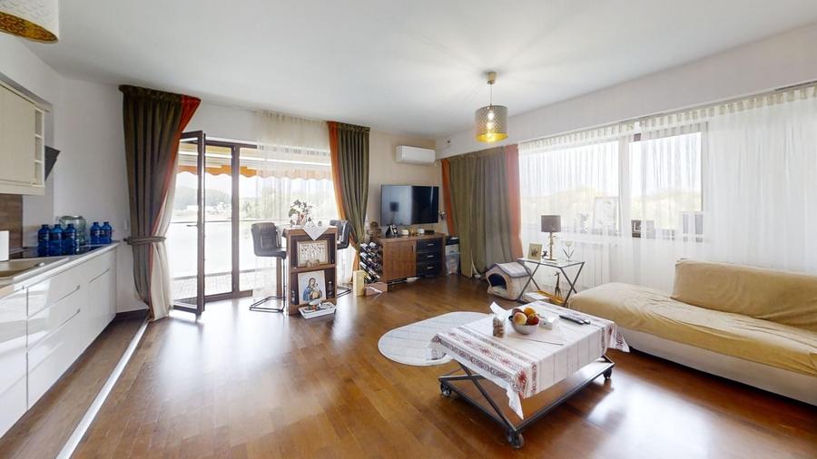 Apartament cu 3 camere decomandat, mobilat în Snagov