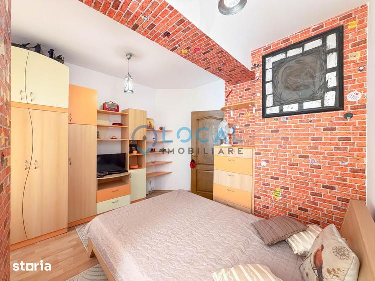 Apartament cu 2 camere semidecomandat, mobilat în Plopilor