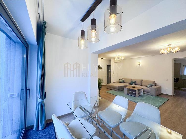 Apartament cu 3 camere semidecomandat, mobilat în Floreasca