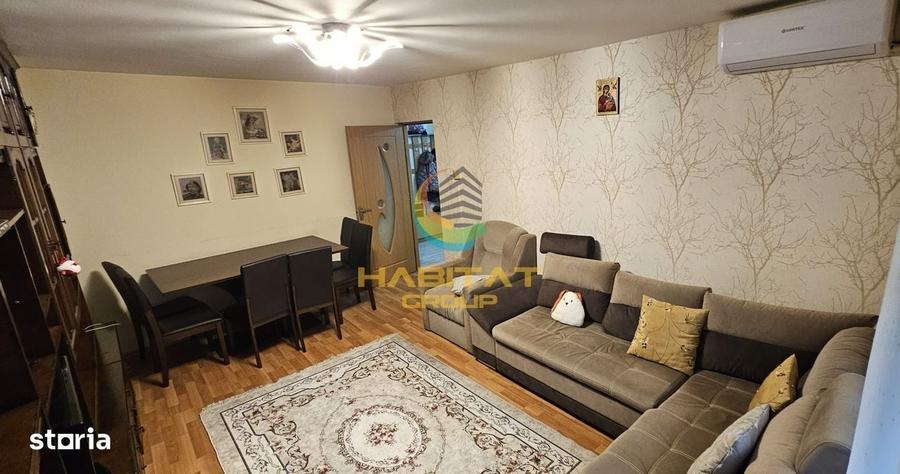 Apartament cu 3 camere decomandat, mobilat în Gorjului