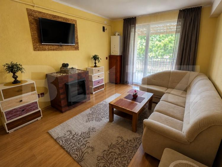 Apartament cu 2 camere semidecomandat, mobilat în Florești