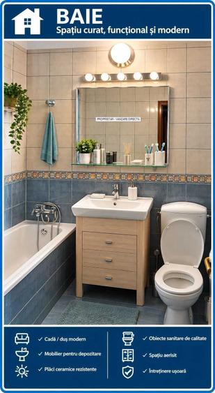 Apartament cu 2 camere semidecomandat în Abator