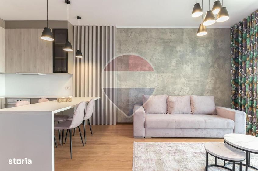 Apartament cu 2 camere, mobilat în 1 Mai