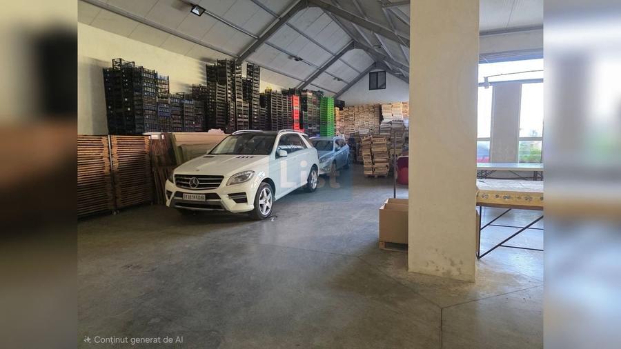 Spațiu industrial, de 450 mp, în Conțești