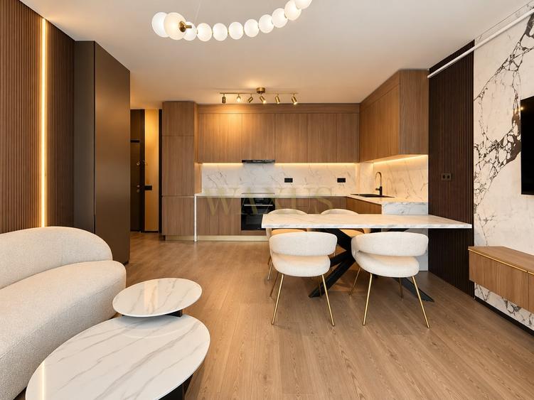 Apartament cu 2 camere semidecomandat, mobilat în Florești