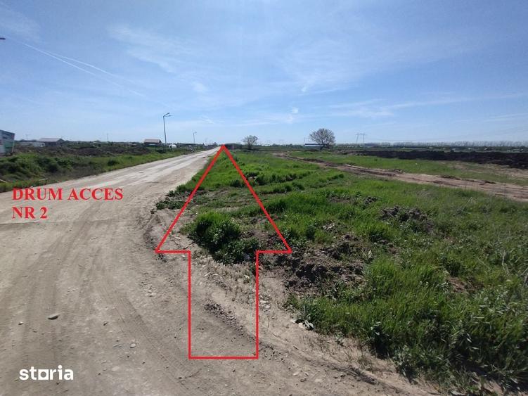 Teren de 2600 mp, în Frumușani