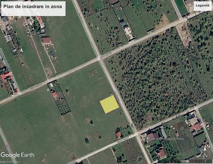 Teren intravilan de vanzare 684 mp Sanpetru, Bra?ov - 1
