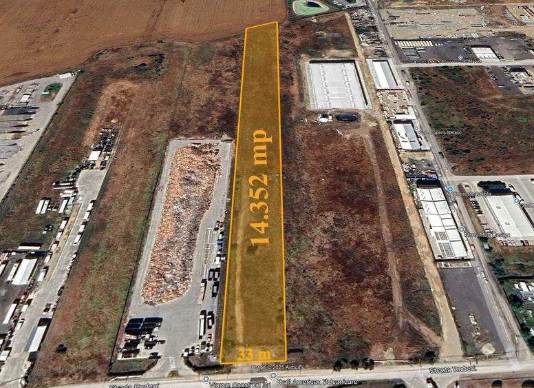 Teren Construcții intravilan de 14352 mp, în Nord