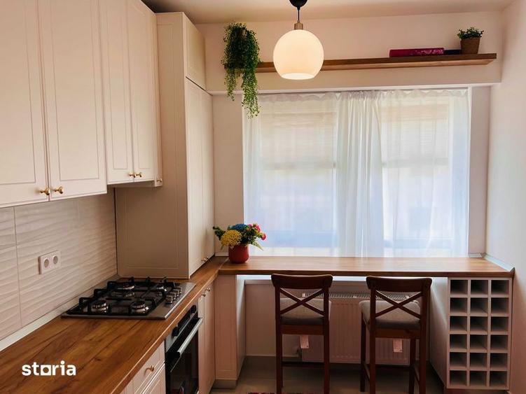 Apartament cu 2 camere semidecomandat, mobilat în Militari