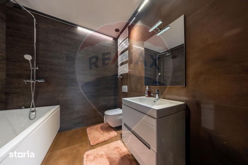 Apartament cu 4 camere decomandat, mobilat în Sânpetru