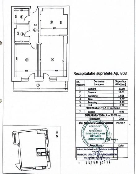 Apartament cu 2 camere decomandat în Drumul Taberei