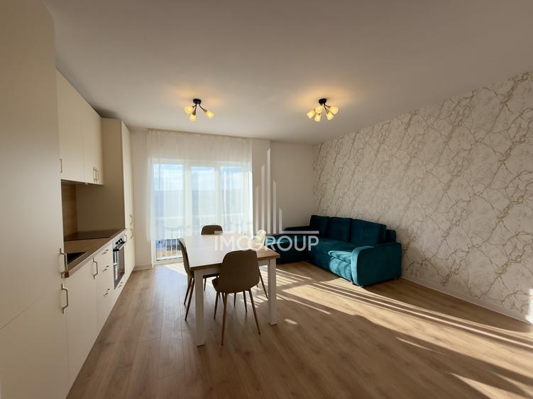 Apartament cu 3 camere semidecomandat, mobilat în Apahida