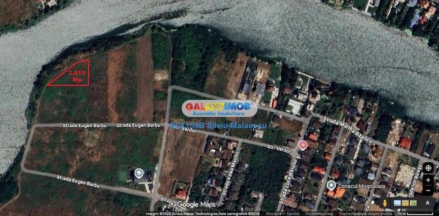 Teren Construcții intravilan de 2019 mp, în Mogoșoaia