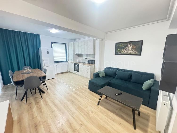 Apartament cu 2 camere semidecomandat, mobilat în Tractorul