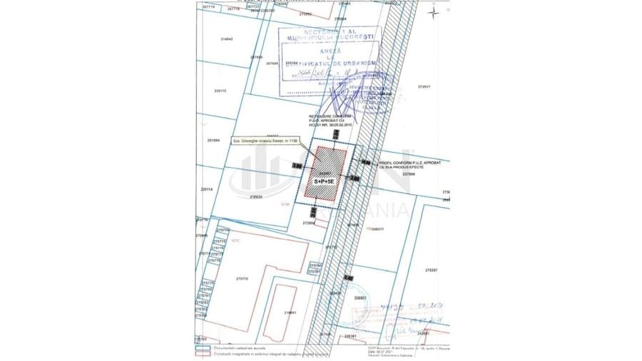 Teren Construcții intravilan de 522 mp, în Băneasa