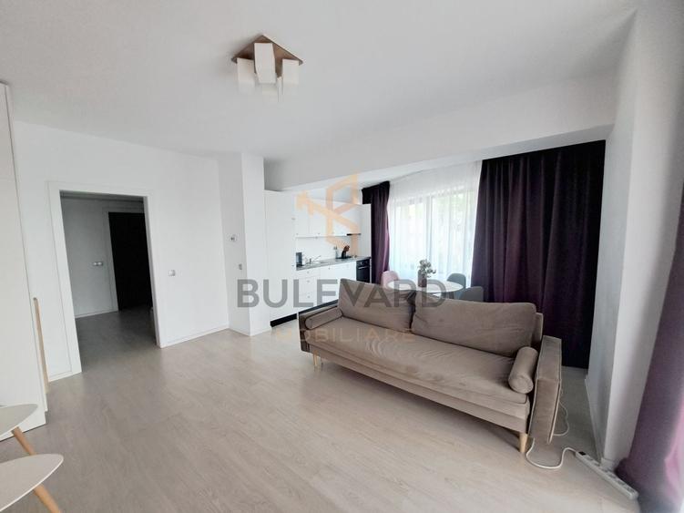 Apartament cu 2 camere semidecomandat, mobilat în Mănăștur