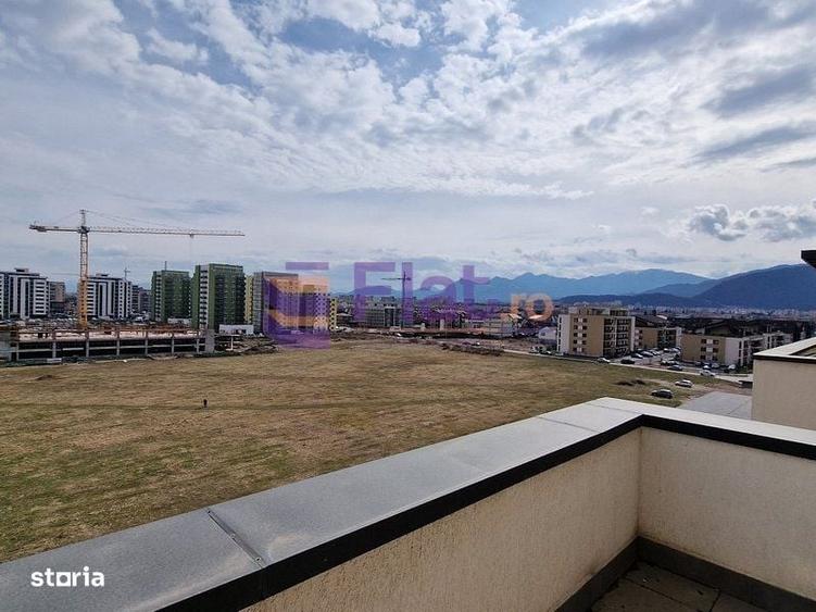 Penthouse de inchiriat | 2 camere | Coresi Tractorul | Terasa 50 mp - 1