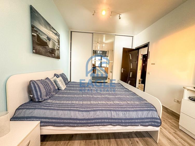 Apartament cu 2 camere nedecomandat, mobilat în Tomis Nord