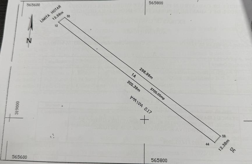 Teren extravilan de 3700 mp, în Buturugeni