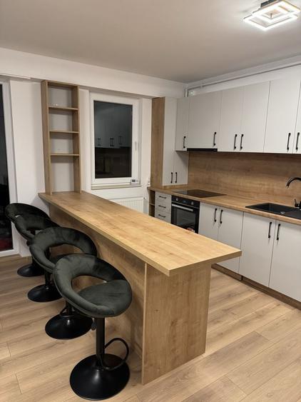 Apartament cu 2 camere semidecomandat în Baciu