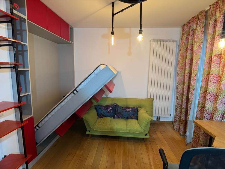 Apartament cu 3 camere, mobilat în Barbu Văcărescu