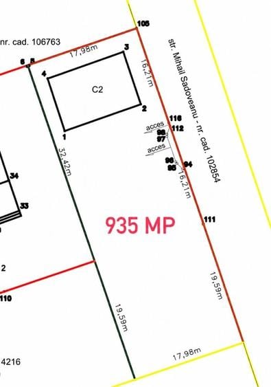 Teren de 935 mp, în Hărman