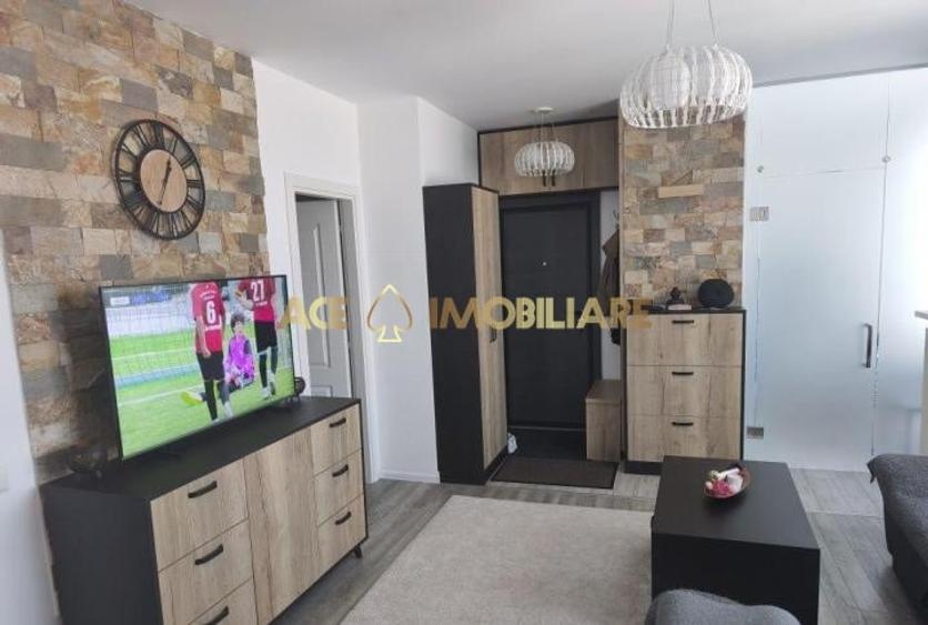 Apartament cu 3 camere semidecomandat, mobilat în Voluntari