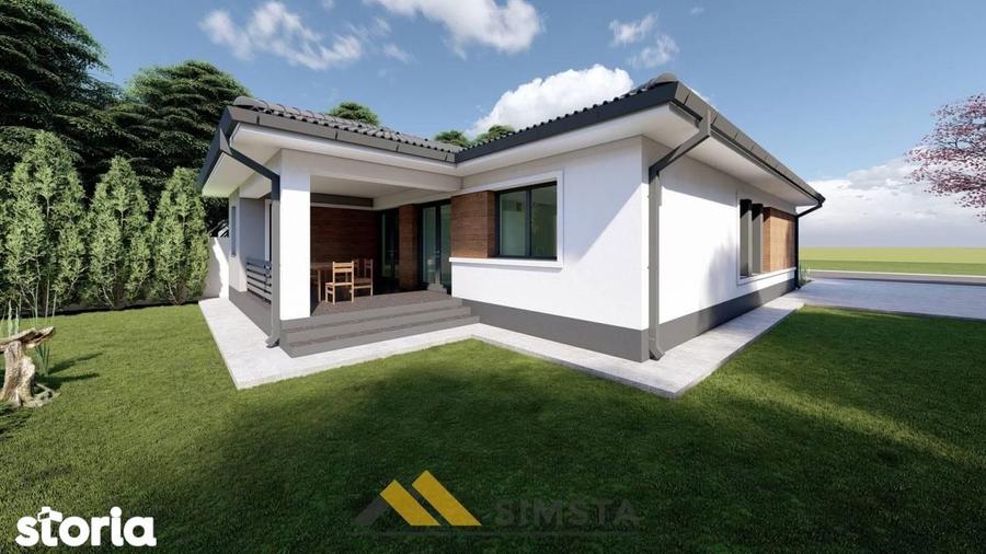 Casă cu 4 camere cu Teren 500 Mp în Sântandrei