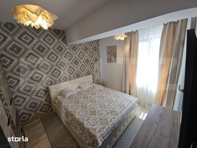 Apartament cu 2 camere semidecomandat, mobilat în Moara de Vânt