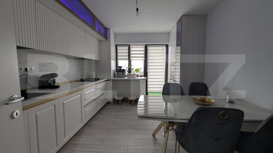Apartament cu 3 camere decomandat, mobilat în Dorobanțul
