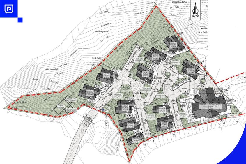 Teren intravilan de 14430 mp, în Periferie