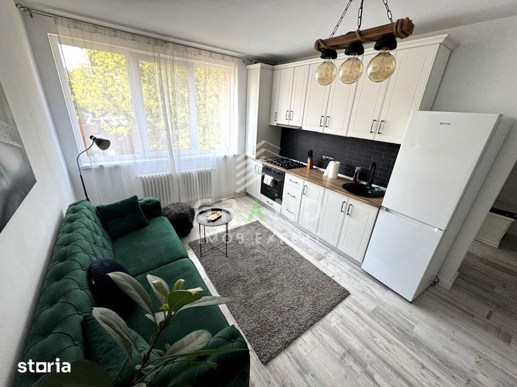 Apartament cu 3 camere, mobilat în Grigorescu