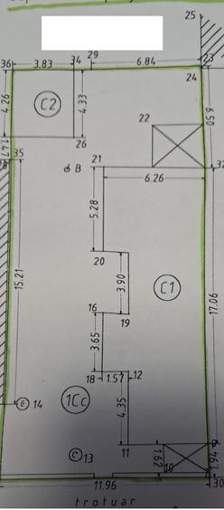 Teren Construcții intravilan de 301 mp, în Stadion