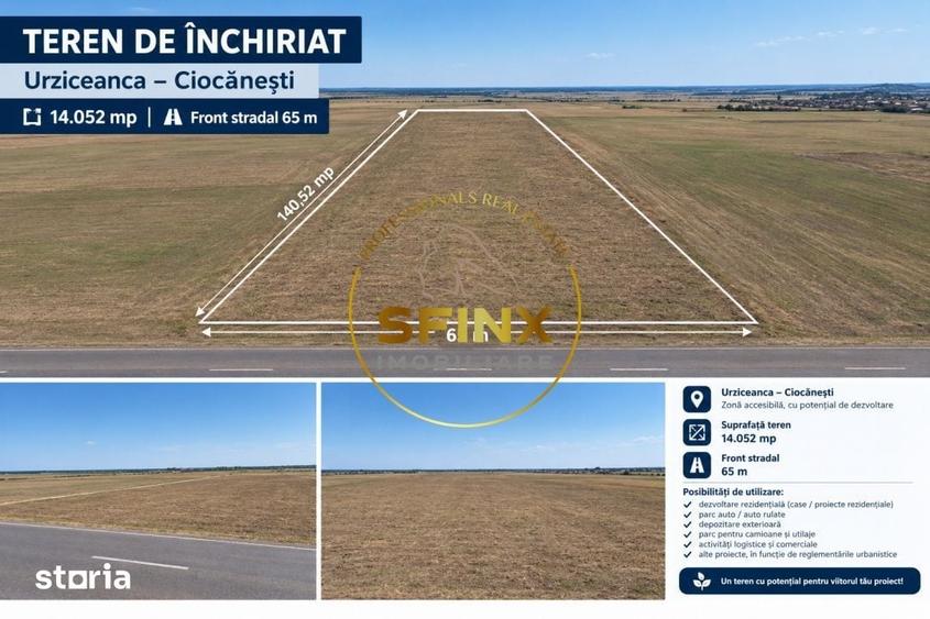 Spațiu comercial, de 14,052 mp, în Ciocănești