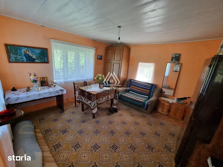 Casă cu 3 camere cu Teren 2604 Mp în Sâmboleni