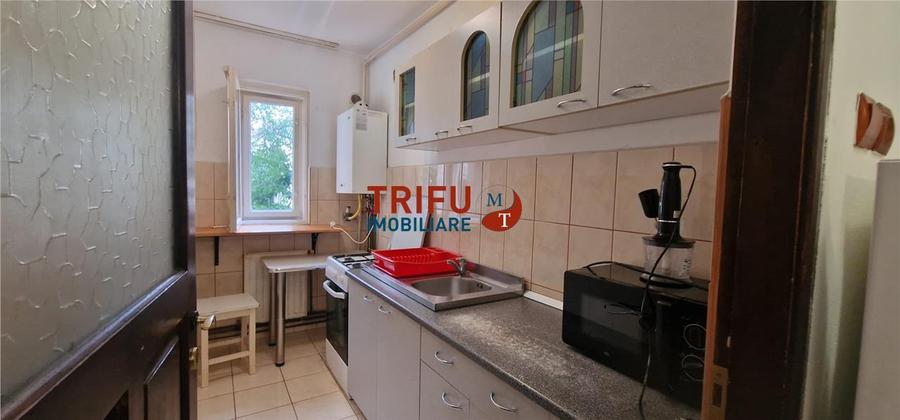 Apartament cu 2 camere semidecomandat, mobilat în Cetate