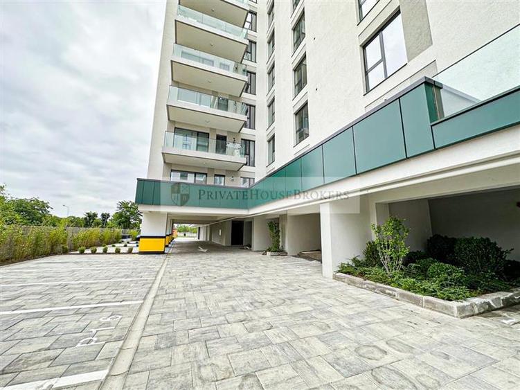 Apartament cu 2 camere semidecomandat, mobilat în Băneasa