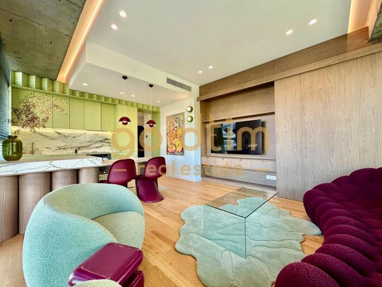 Apartament cu 3 camere semidecomandat, mobilat în Floreasca