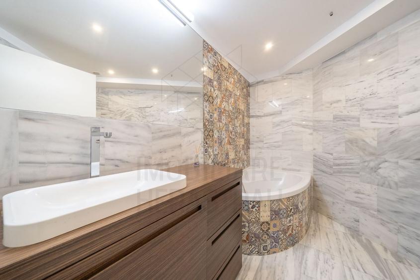 Apartament cu 6 camere decomandat, mobilat în Herăstrău