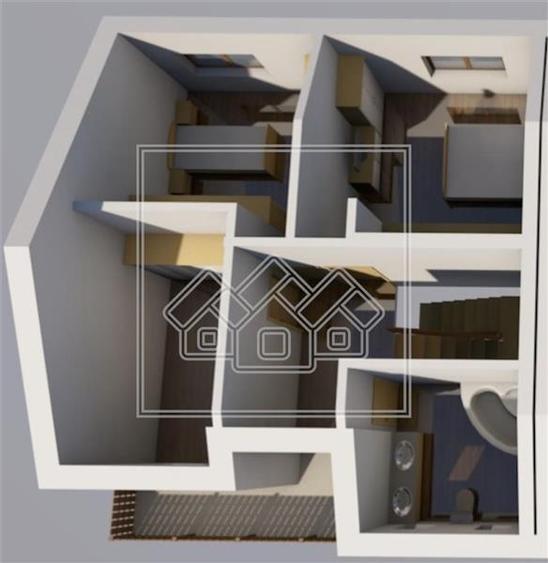 Duplex cu 4 camere cu Teren 250 Mp în Șelimbăr