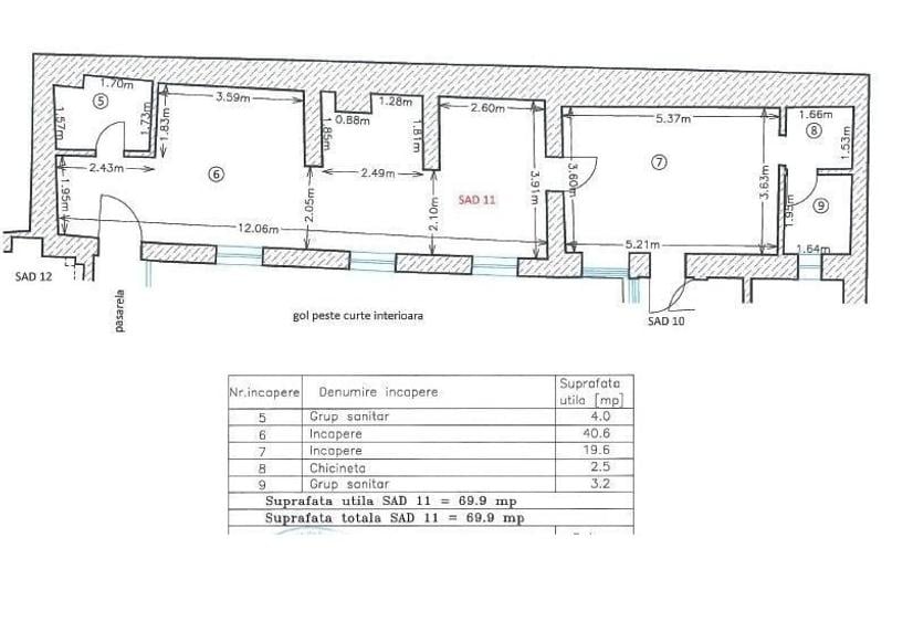 Spațiu comercial, de 70 mp, în Ultracentral