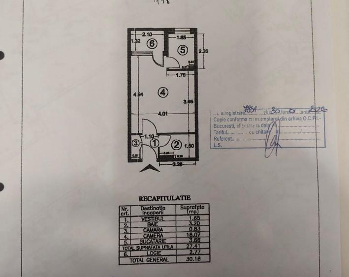 Garsoniera Obor - Str. Oborul Nou 5 Min Metrou Obor Renovat Mobilat Utilat - 9