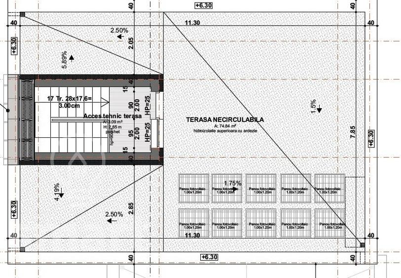 Duplex cu 4 camere cu Canalizare în Grigorescu
